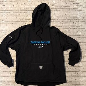 Reebok Black Hoodie with Blue Accents